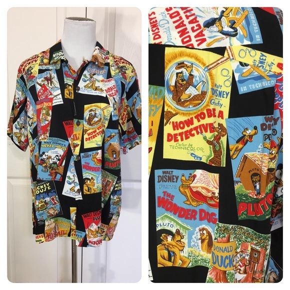 reyn spooner Tops - NWT! Rare Disney’s Mickey Mouse Reyn Spooner shirt